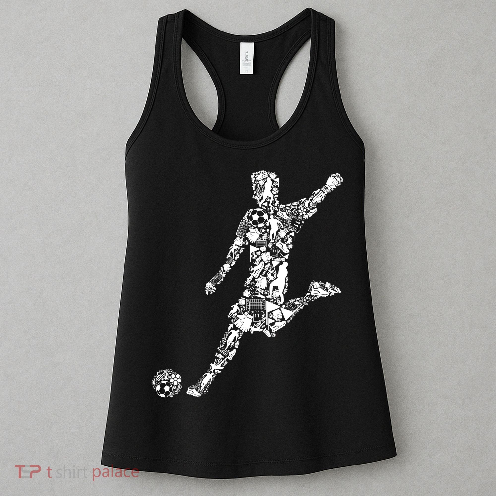 Soccer Player Boys Kids Youth Men TShirt Women's Tank Top