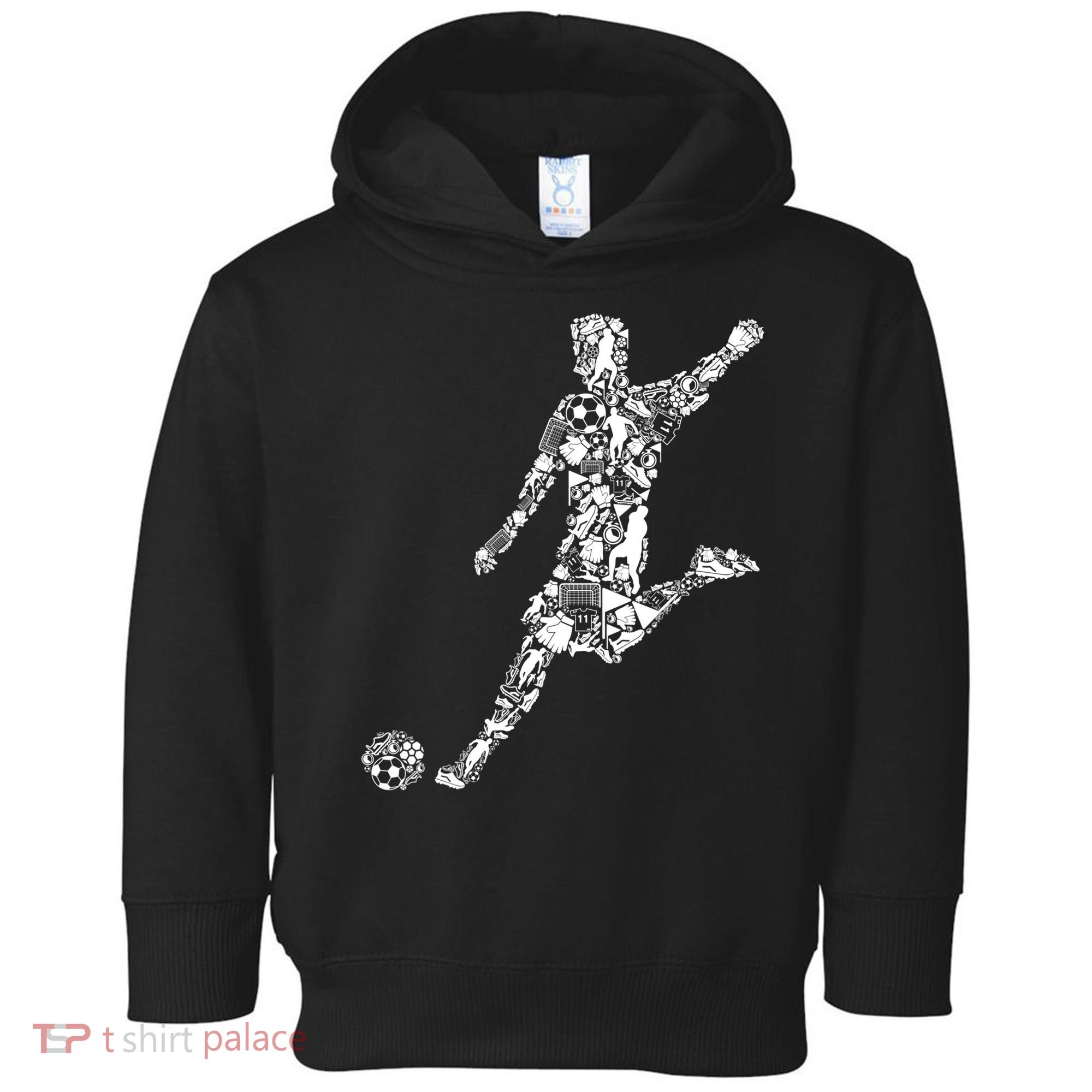 Soccer Player Boys Kids Youth Men TShirt Toddler Hoodie