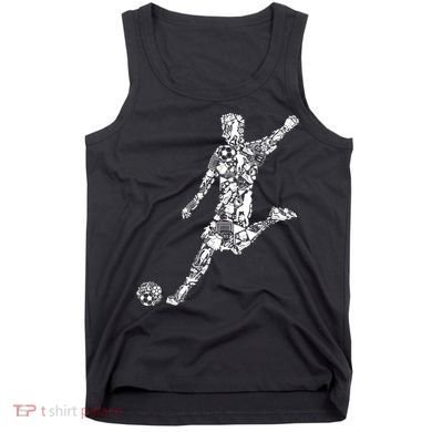 Soccer Player Boys Kids Youth Men TShirt Tank Top