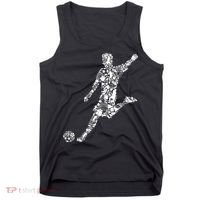 Soccer Player Boys Kids Youth Men TShirt Tank Top thumb 0