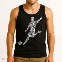 Soccer Player Boys Kids Youth Men TShirt Tank Top thumb 3