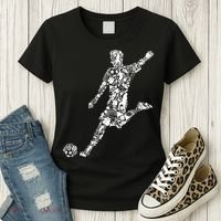Soccer Player Boys Kids Youth Men TShirt Women's T-Shirt thumb 3