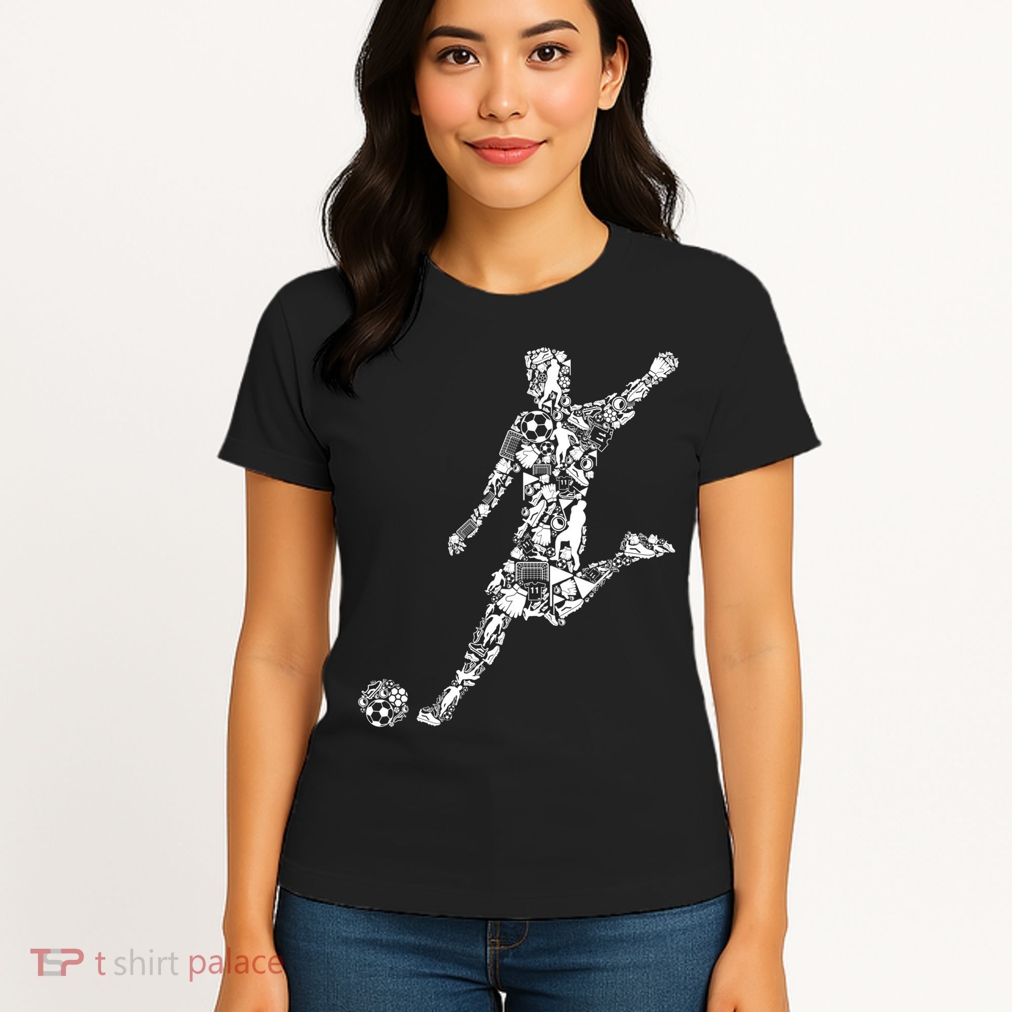 Soccer Player Boys Kids Youth Men TShirt Women's T-Shirt