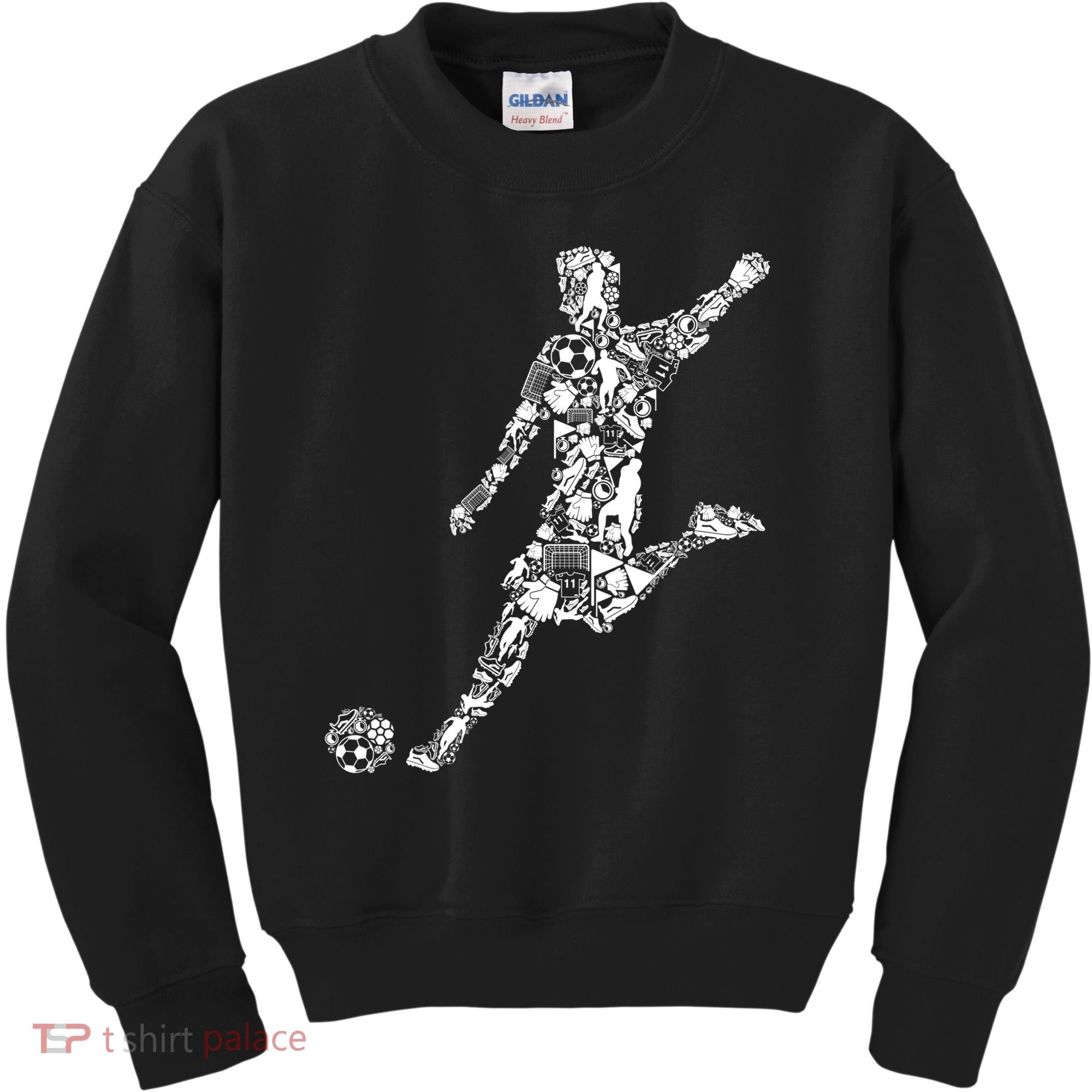 Soccer Player Boys Kids Youth Men TShirt Kids Sweatshirt