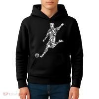 Soccer Player Boys Kids Youth Men TShirt Kids Hoodie thumb 4