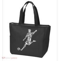 Soccer Player Boys Kids Youth Men TShirt Tote Bag thumb 3