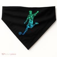 Soccer Player Boys Kids Youth Men TShirt USA-Made Doggie Bandana thumb 0