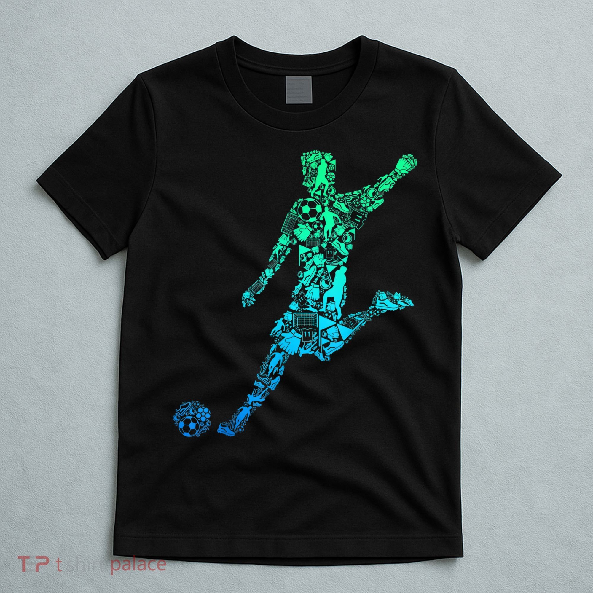 Soccer Player Boys Kids Youth Men TShirt T-Shirt