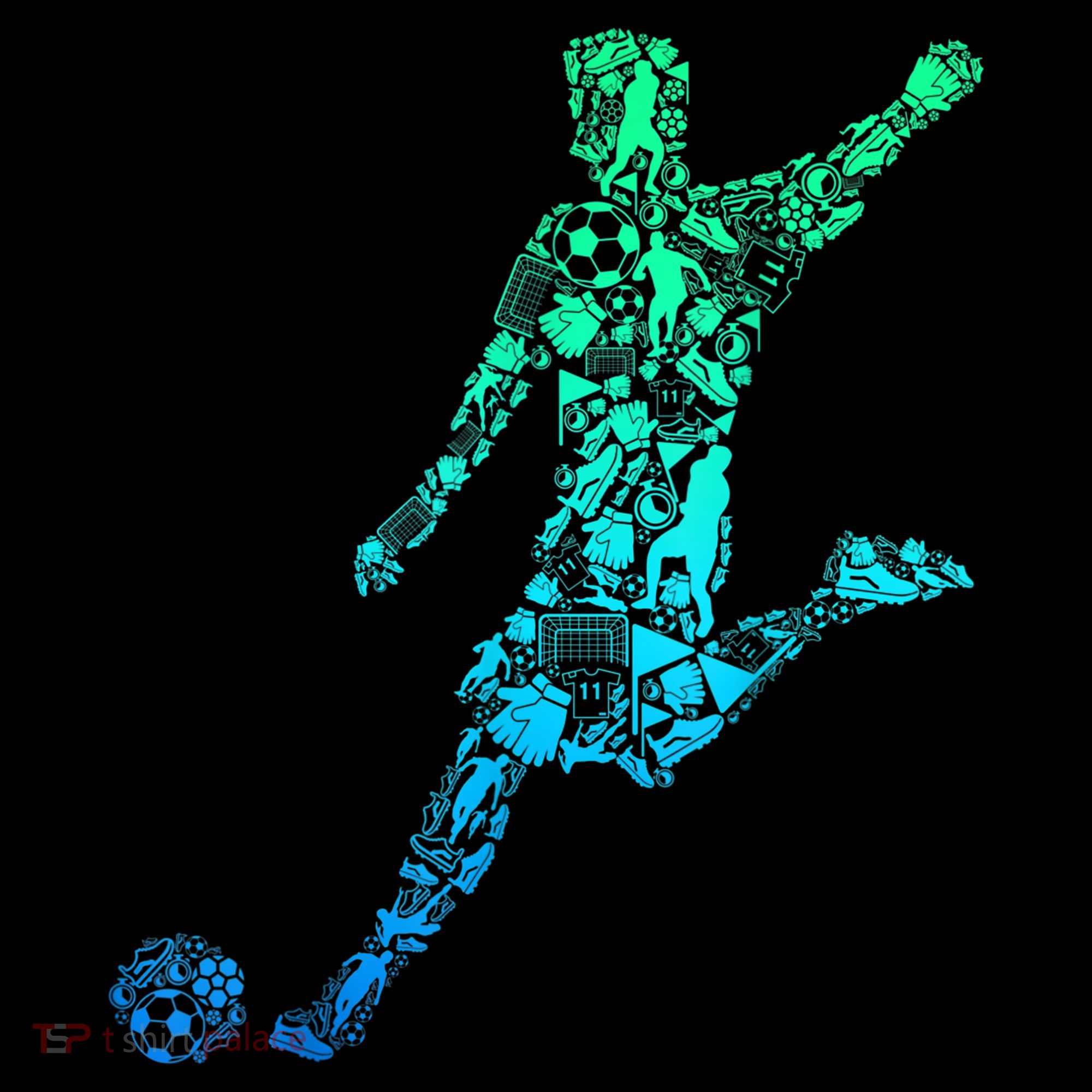 Soccer Player Boys Kids Youth Men TShirt Coffee Mug