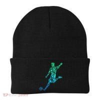 Soccer Player Boys Kids Youth Men TShirt Beanie thumb 0