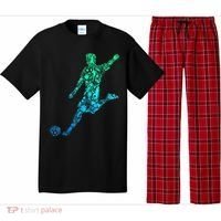 Soccer Player Boys Kids Youth Men TShirt Pajama Set thumb 0