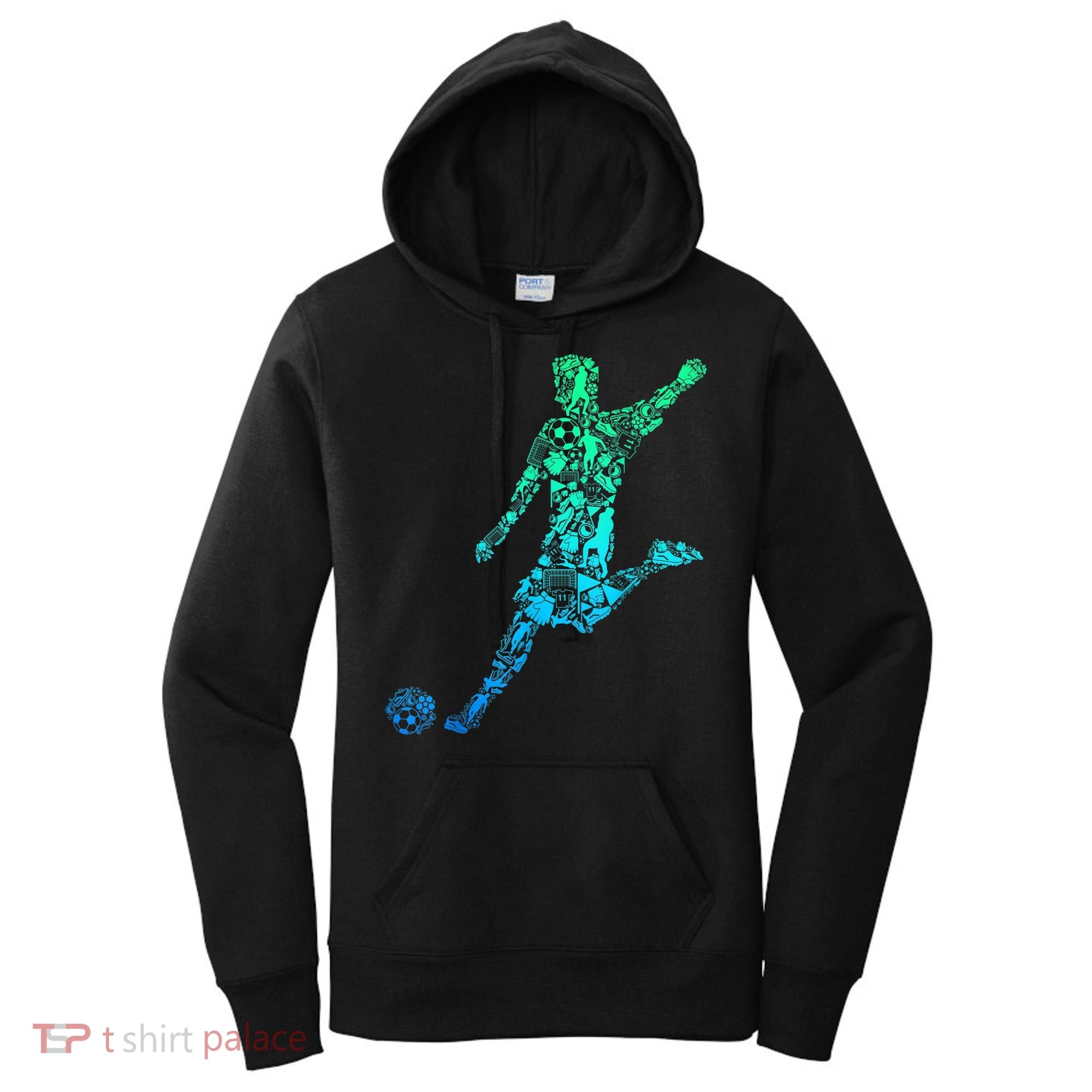 Soccer Player Boys Kids Youth Men TShirt Women's Hoodie