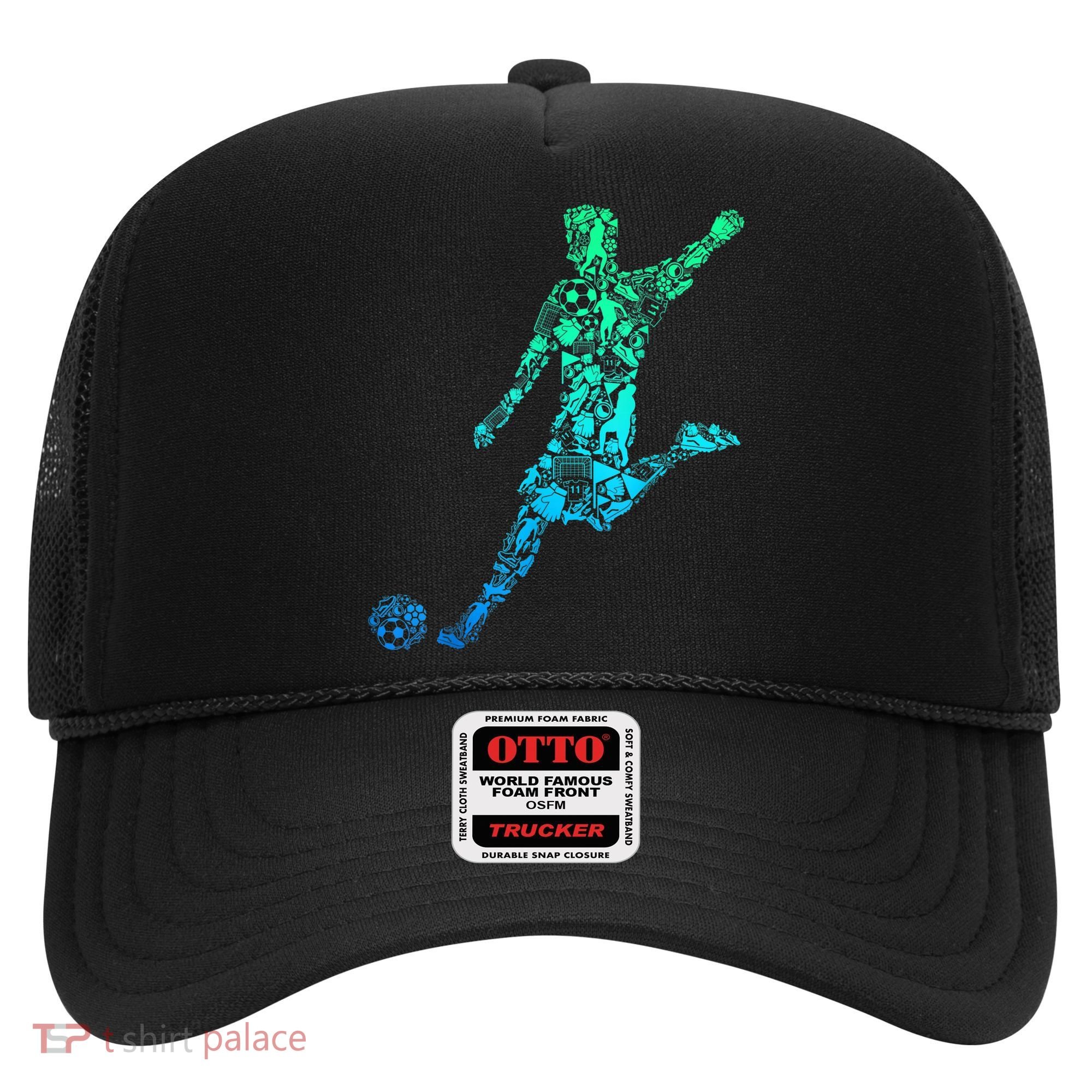 Soccer Player Boys Kids Youth Men TShirt Hat
