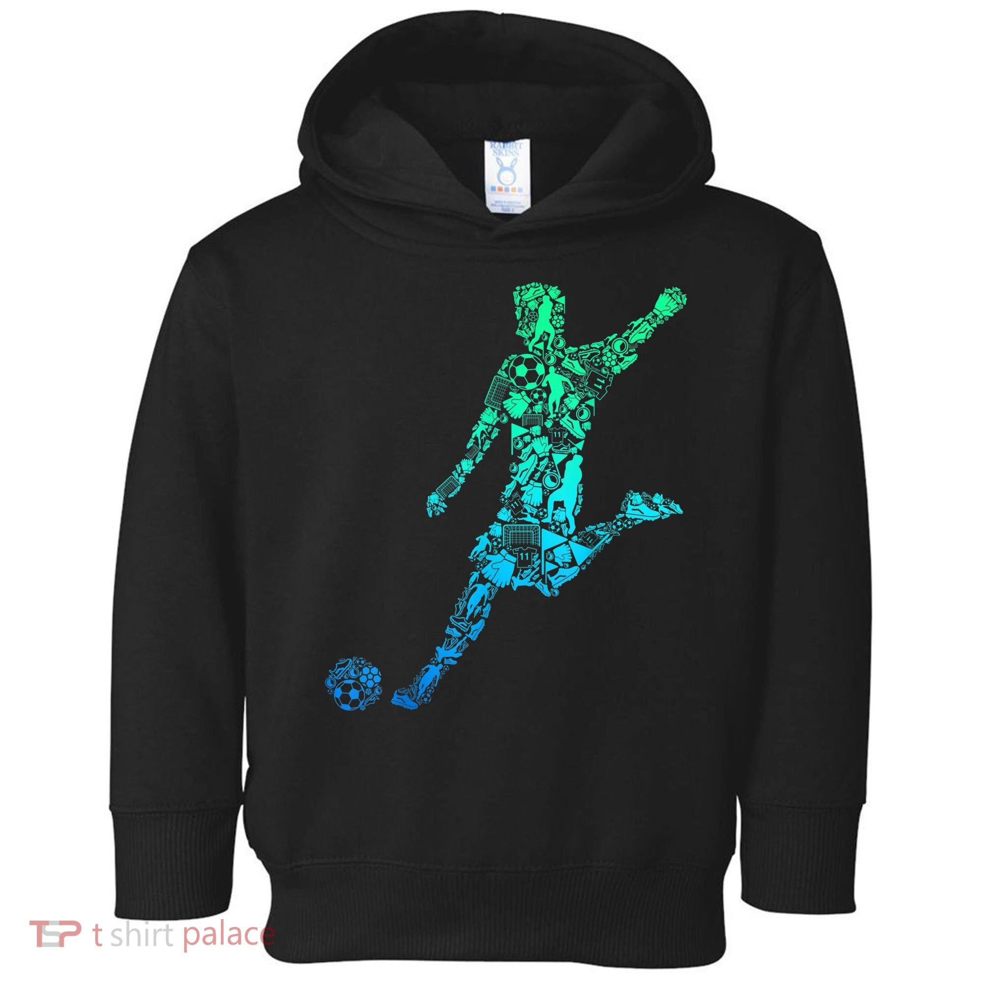 Soccer Player Boys Kids Youth Men TShirt Toddler Hoodie
