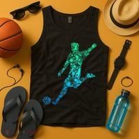 Soccer Player Boys Kids Youth Men TShirt Tank Top thumb 4