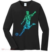 Soccer Player Boys Kids Youth Men TShirt Women's Long Sleeve Shirt thumb 0