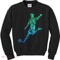 Soccer Player Boys Kids Youth Men TShirt Kids Sweatshirt thumb 0