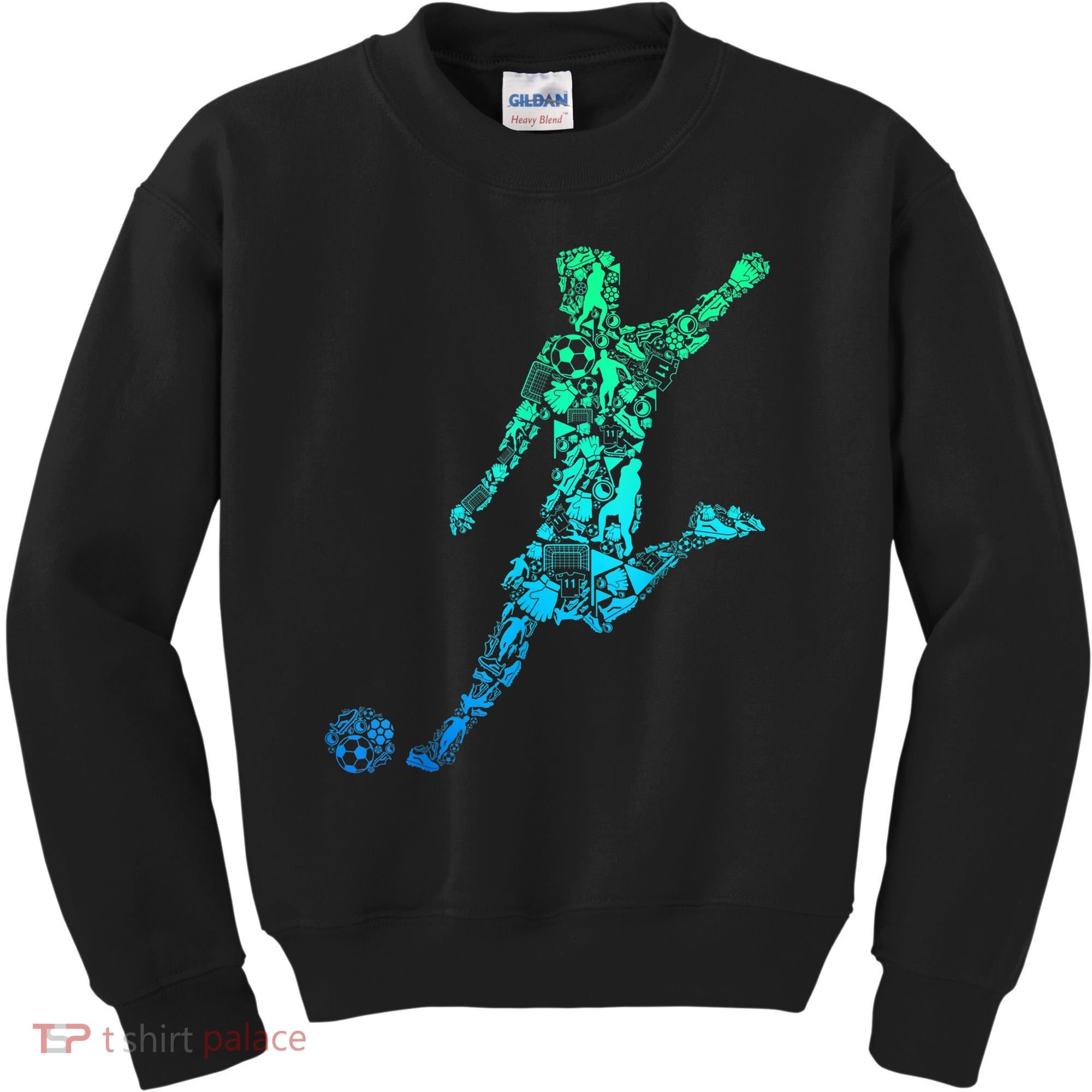 Soccer Player Boys Kids Youth Men TShirt Kids Sweatshirt