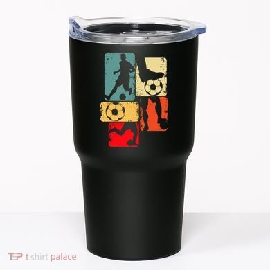 Soccer Player Boy Tumbler