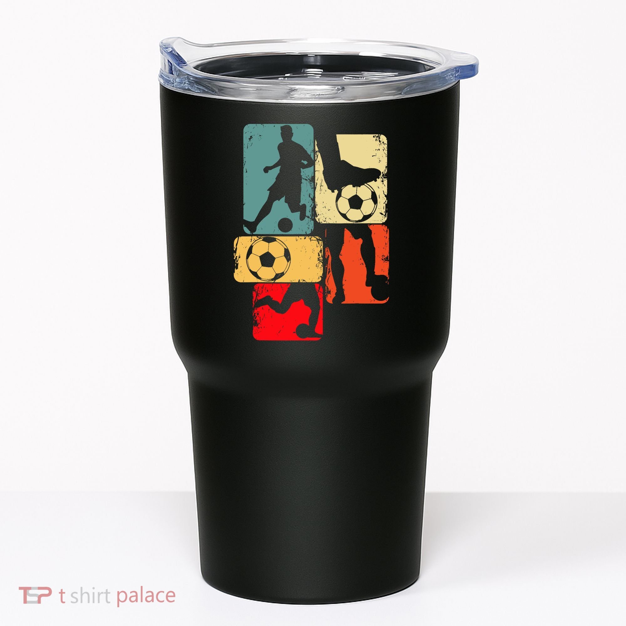 Soccer Player Boy Tumbler