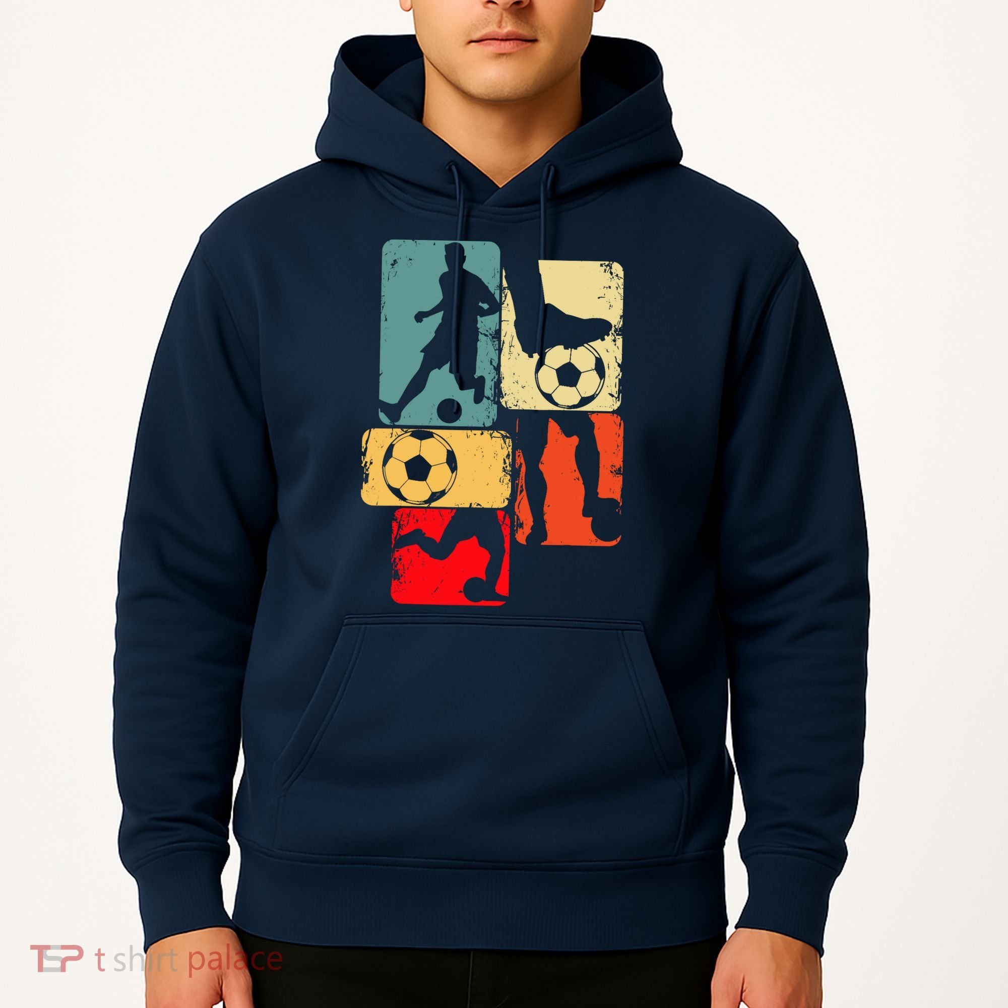 Soccer Player Boy Hoodie