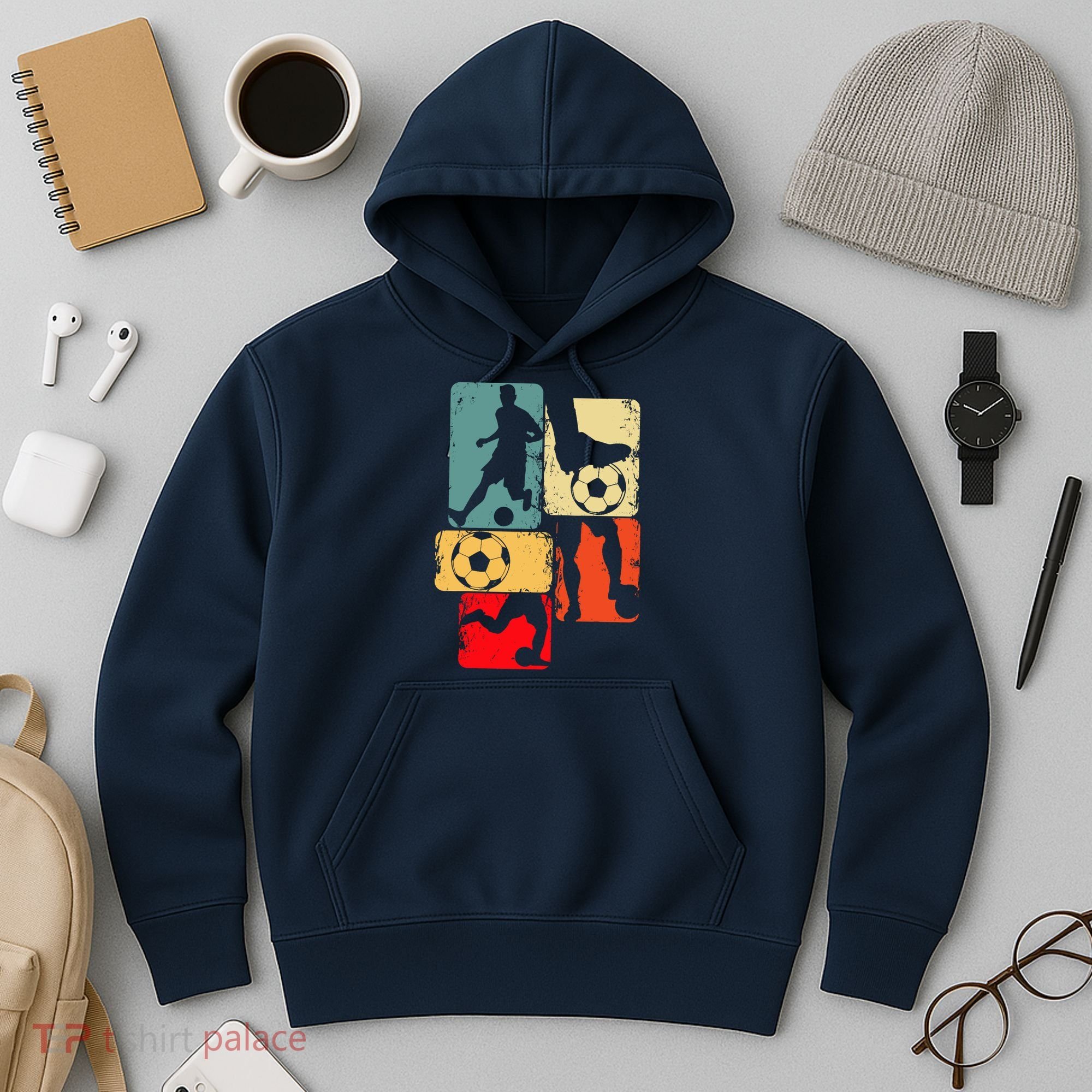 Soccer Player Boy Hoodie