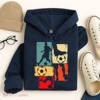 Soccer Player Boy Hoodie thumb 4