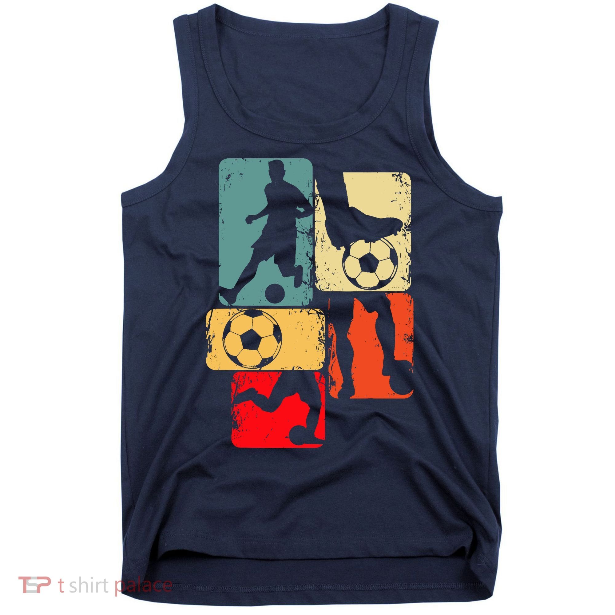Soccer Player Boy Tank Top