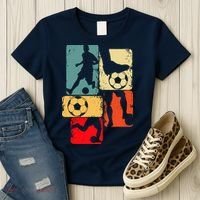 Soccer Player Boy Women's T-Shirt thumb 3