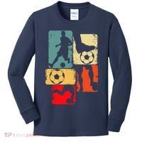Soccer Player Boy Kids Long Sleeve Shirt thumb 0