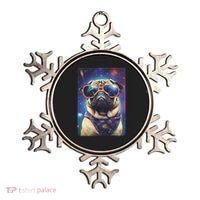 Space Pug Cool Dog Poster Ornament thumb 0