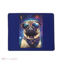 Space Pug Cool Dog Poster Mousepad thumb 0
