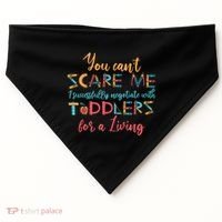 School Provider Child Care Daycare Teacher USA-Made Doggie Bandana thumb 0