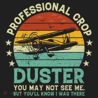 Sarcastic Professional Crop Duster Funny Adult Women's Sweatshirt thumb 2