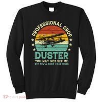 Sarcastic Professional Crop Duster Funny Adult Sweatshirt thumb 0