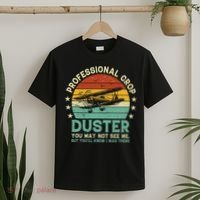 Sarcastic Professional Crop Duster Funny Adult T-Shirt thumb 2