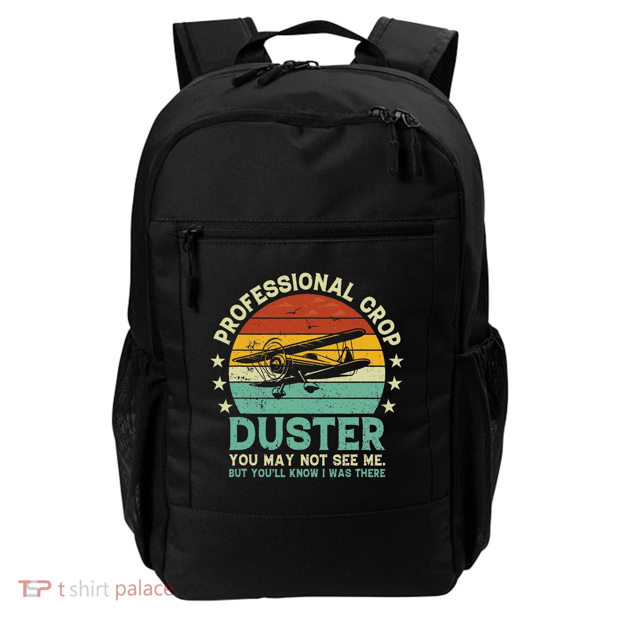 Sarcastic Professional Crop Duster Funny Adult Backpack