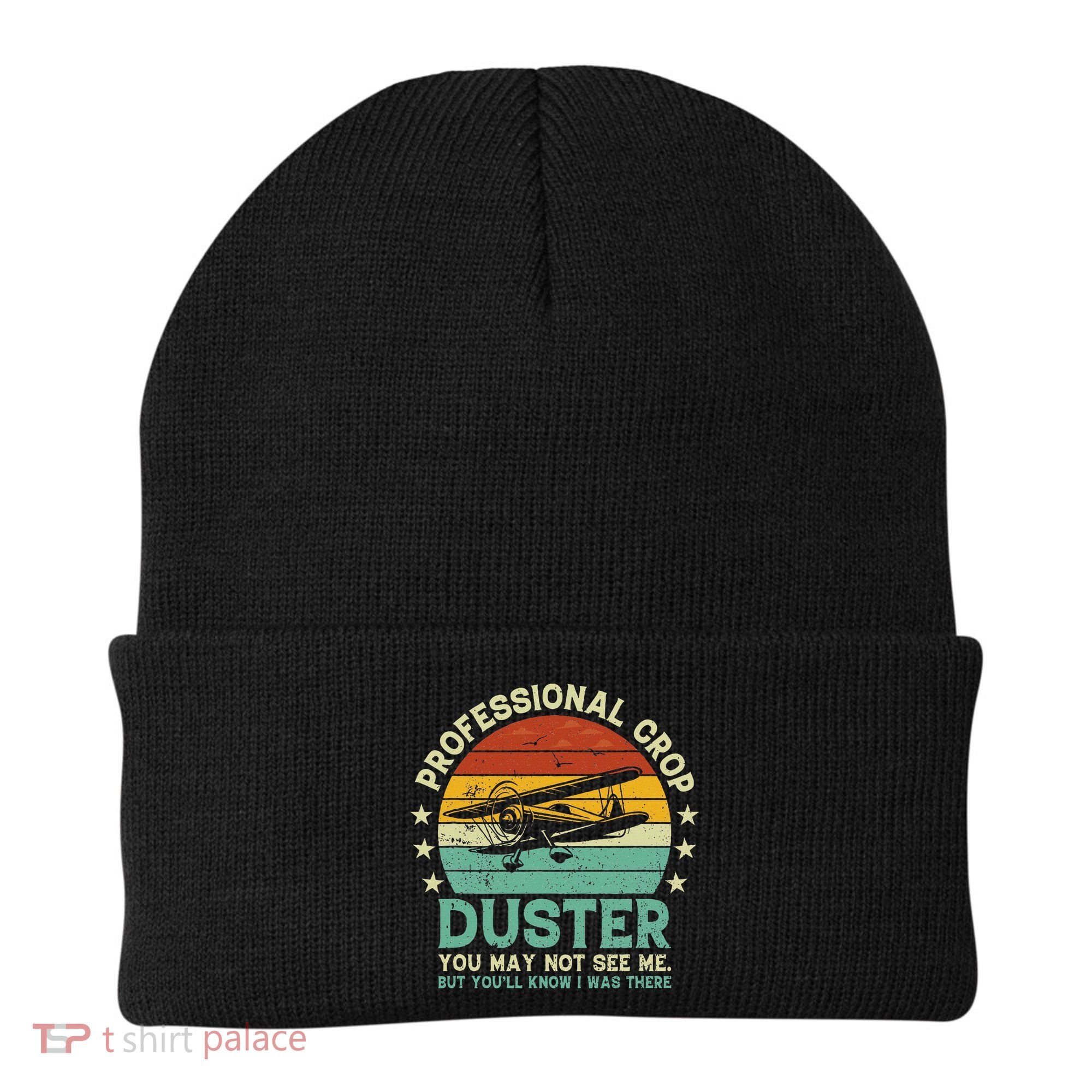 Sarcastic Professional Crop Duster Funny Adult Beanie