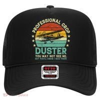 Sarcastic Professional Crop Duster Funny Adult Hat thumb 0