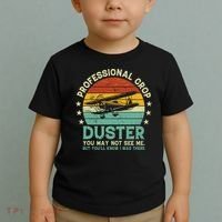 Sarcastic Professional Crop Duster Funny Adult Toddler T-Shirt thumb 2