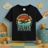 Sarcastic Professional Crop Duster Funny Adult Toddler T-Shirt thumb 3