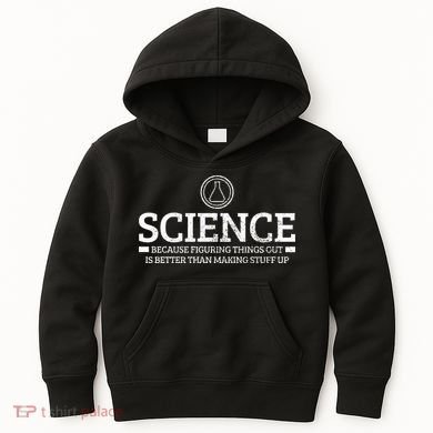 Science Physics Chemistry Nerd Funny Saying Scientist Gift Kids Hoodie