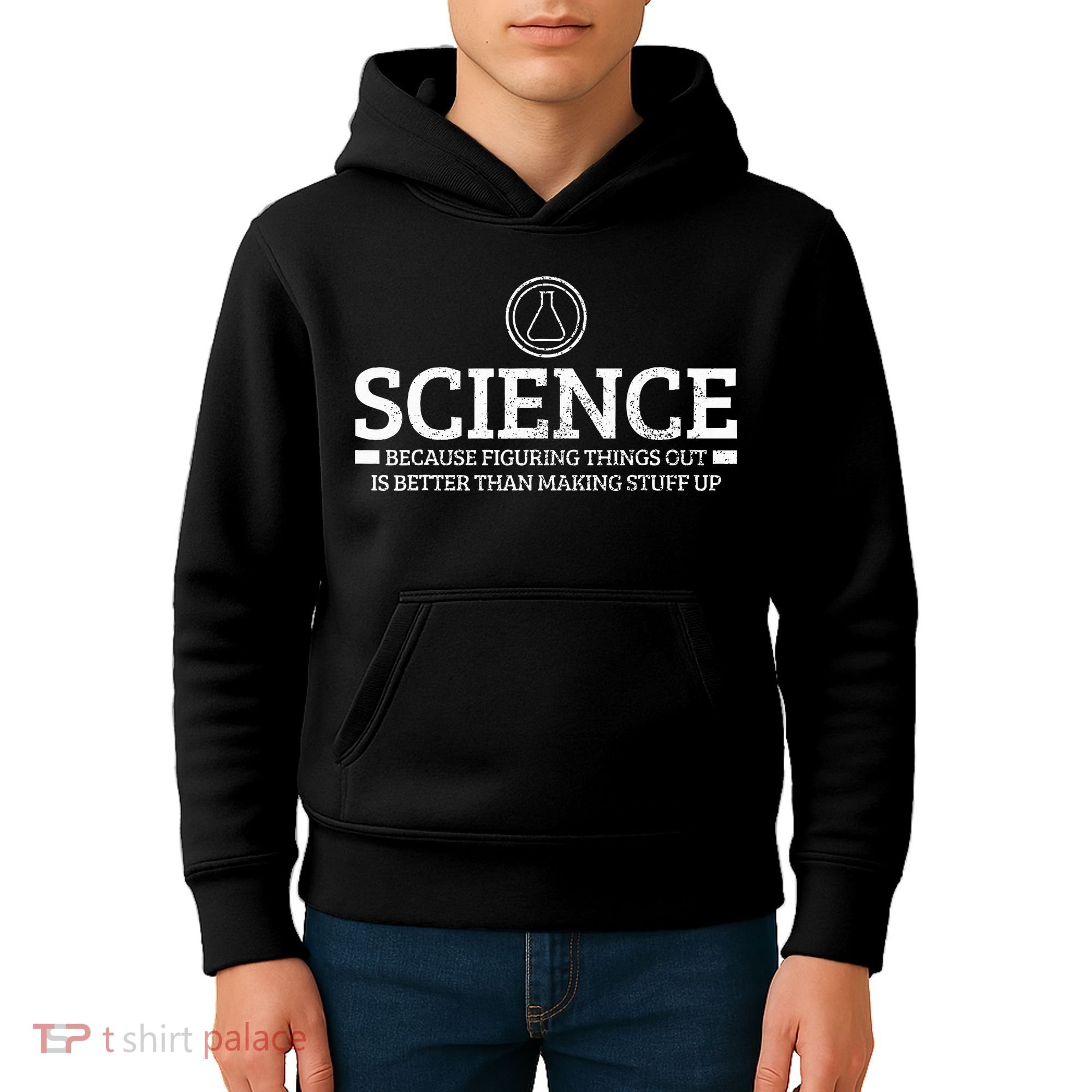 Science Physics Chemistry Nerd Funny Saying Scientist Gift Kids Hoodie