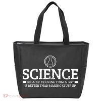 Science Physics Chemistry Nerd Funny Saying Scientist Gift Tote Bag thumb 0