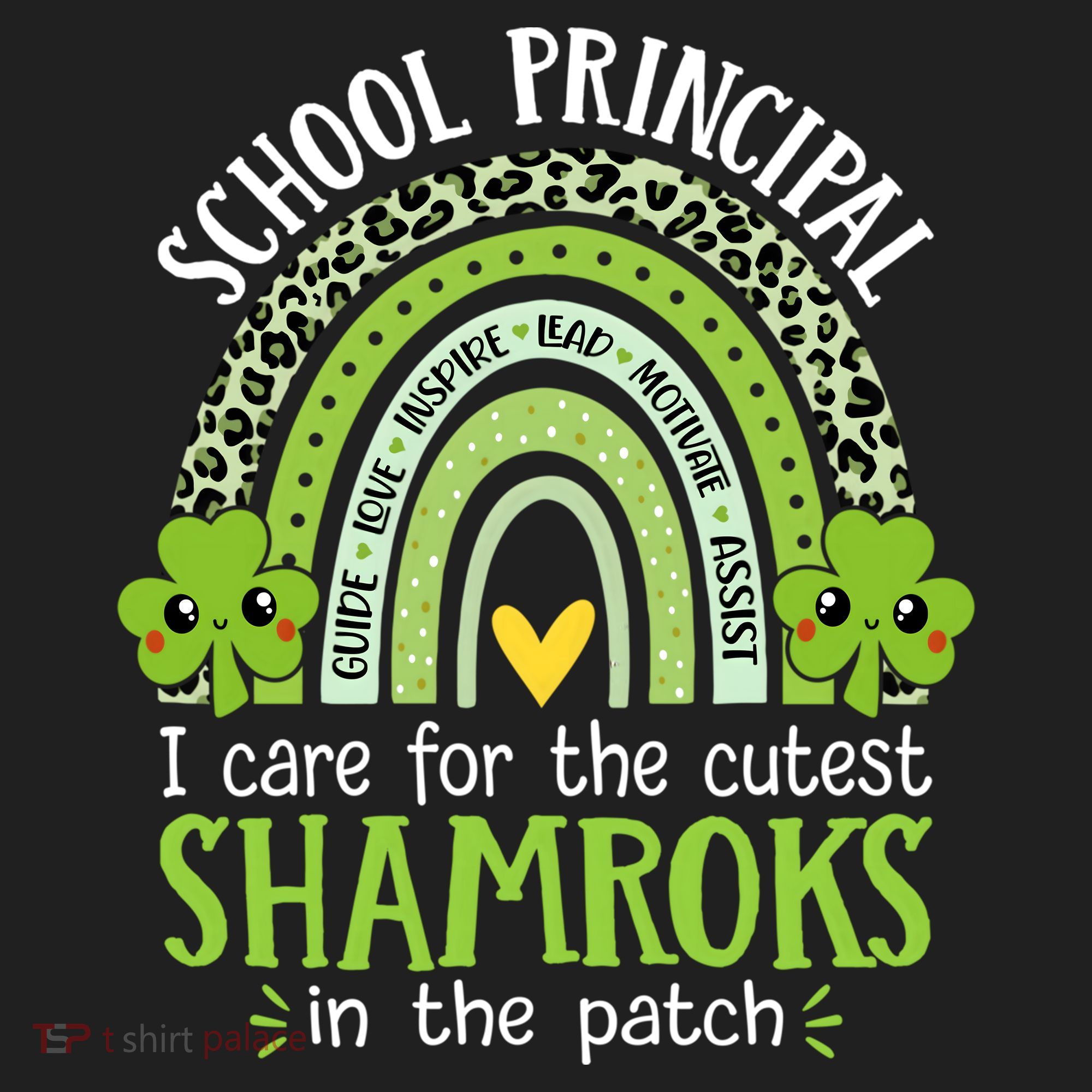 School Principal Cutest Shamrocks St Patricks Day Principal Gift Women's Sweatshirt