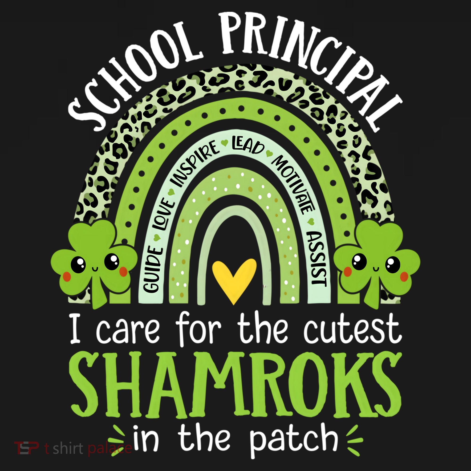 School Principal Cutest Shamrocks St Patricks Day Principal Gift Bucket Hat