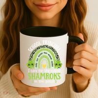 School Principal Cutest Shamrocks St Patricks Day Principal Gift Coffee Mug thumb 3