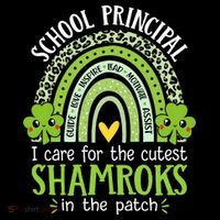 School Principal Cutest Shamrocks St Patricks Day Principal Gift Coffee Mug thumb 5