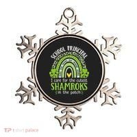 School Principal Cutest Shamrocks St Patricks Day Principal Gift Ornament thumb 0