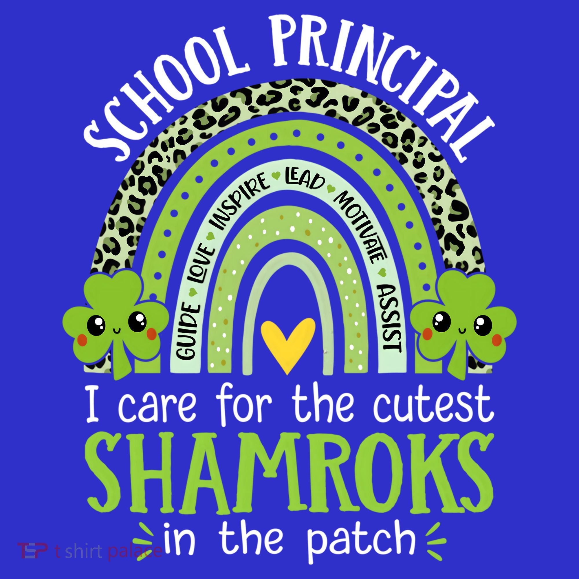School Principal Cutest Shamrocks St Patricks Day Principal Gift Women's Tank Top